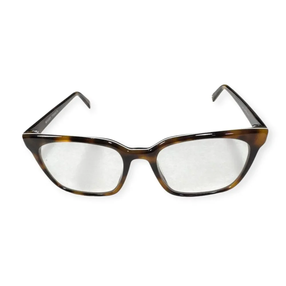 Warby Parker Hughes Eyeglasses Full Rim Frame‎ Tortoise Shell Brown 54-18-145mm